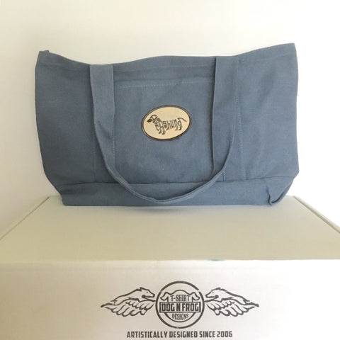 Patch Tote Bag Denim